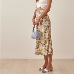 NWT Reformation Midi Skirt